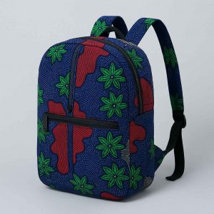 african kitenge backpack front 2025