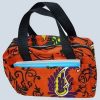 Front view of handmade Bible bag from Uganda with zipper and carry handles
