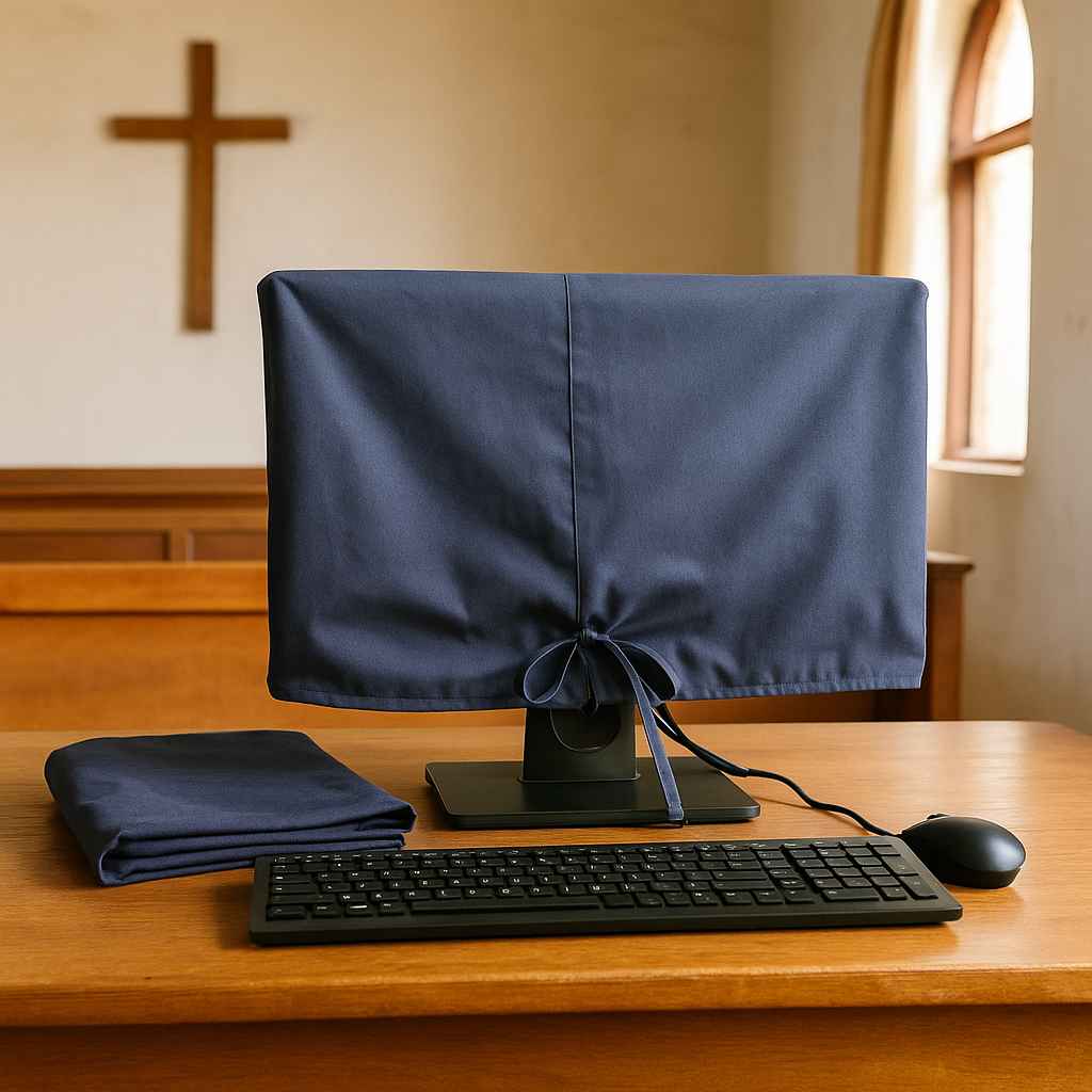 Handmade computer monitor keyboard cover set dustproof in Uganda