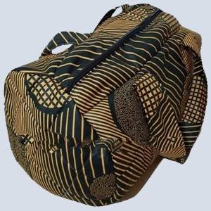 travel bag uganda kanzu canvas holdall for modest travel side 2025