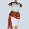 Cultural traditional wrap dress