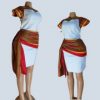 Model wearing the GraceWrap Layered Dress in Uganda