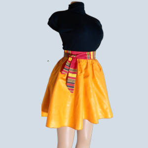 Side-tie skirt for events